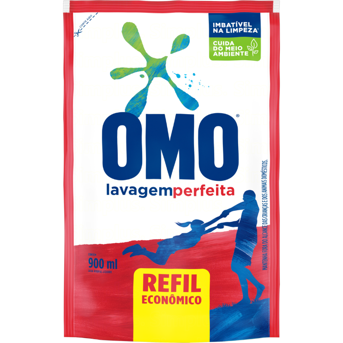 Detergente Liquido Omo Lavagem Perfeita Doypack