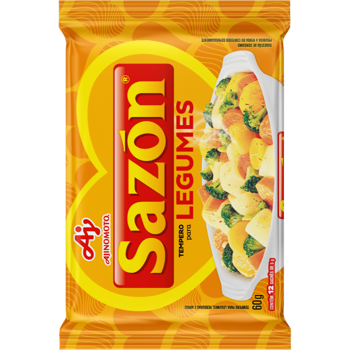 Temp Sazon Amarelo Leg/Verd/Arroz