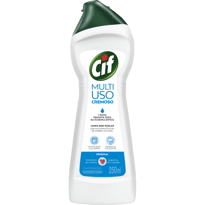 Limp Cif Crem 250Ml Limp Profunda Branco