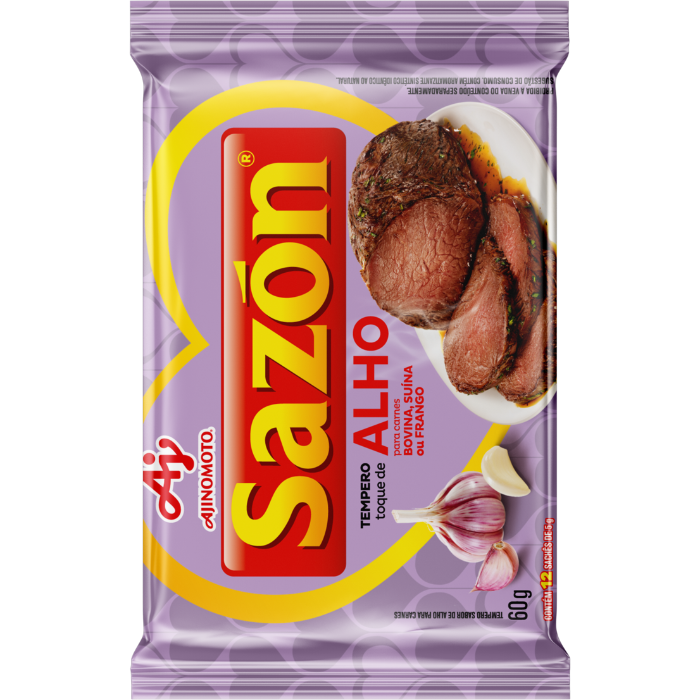 Temp Sazon Toq De Alho Roxo Bovina/Suina/Aves