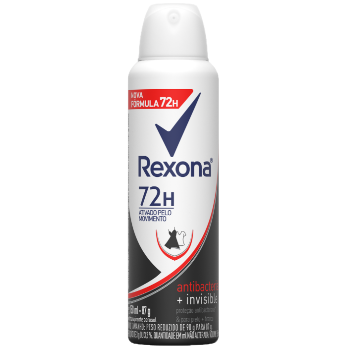Desod Rexona Aero Fem Antibac Invisible
