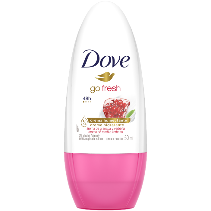 Desod Dove Roll-On Fem Go Fresh Roma